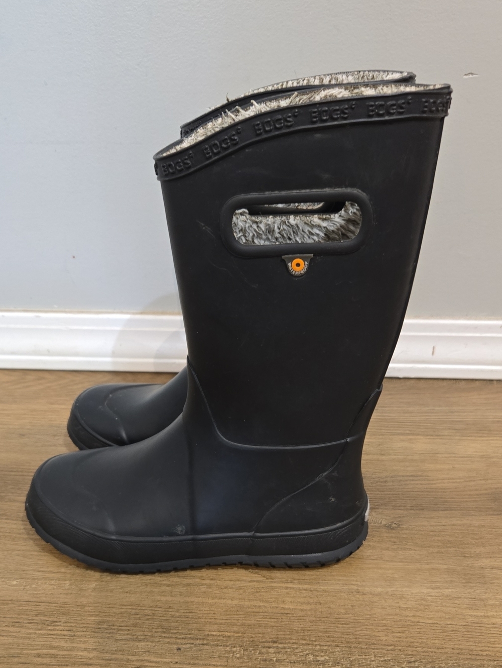 Bogs Kids Black Insulated Rain & Snow Boots